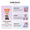 POP MART Lil Peach Riot Series Pop Mart Gacha Gacha Blind Box Фигурка Пластиковая модель Премиум Игрушка ПВХ Мягкий винил Оригинальный персонаж Подарок на день рождения