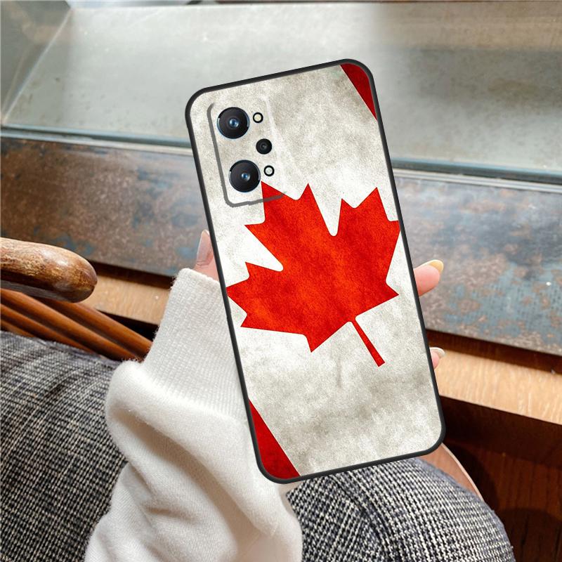Канада Канадский флаг Чехол для Realme 12 Pro Plus 11 13 14 C63 C61 C55 C51 C53 C25 C65 C67 C71 C75 GT6 GT7 15 Pro