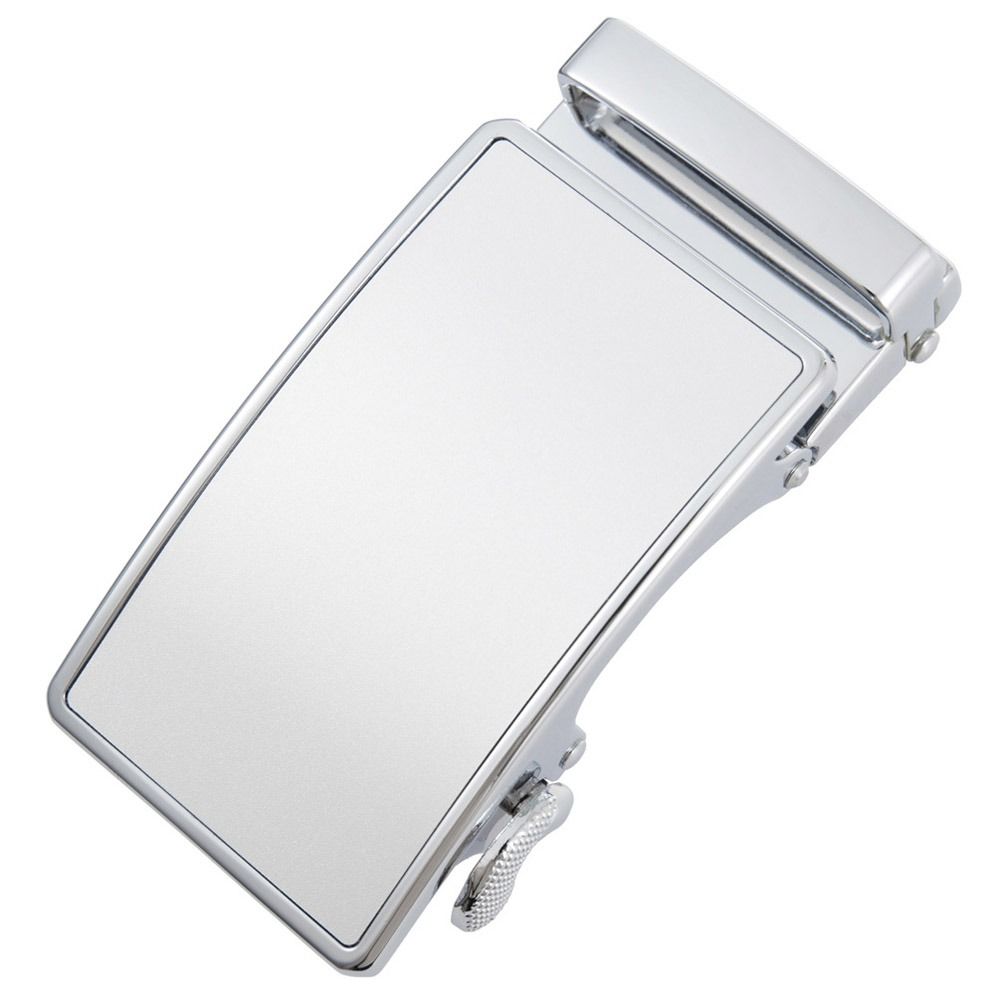 Zinc Alloy Craft DIY Holeless Classic Waistband Head End Bar 36mm Pin Buckle Belt Automatic Buckles