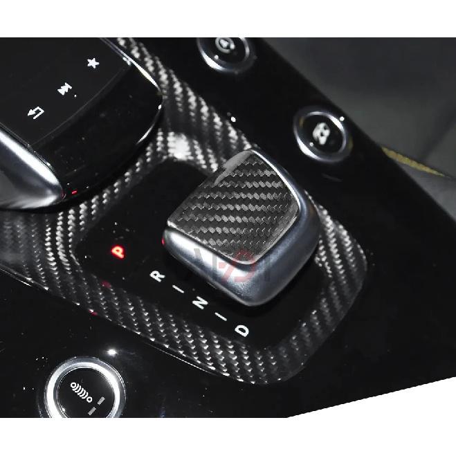 AFDT For Benz AMGGT Interior Carbon Fiber Center Console Gear Shift Knob Cover Trim Sticker C190 R190 AMG GT GTR GTS 2015-2023