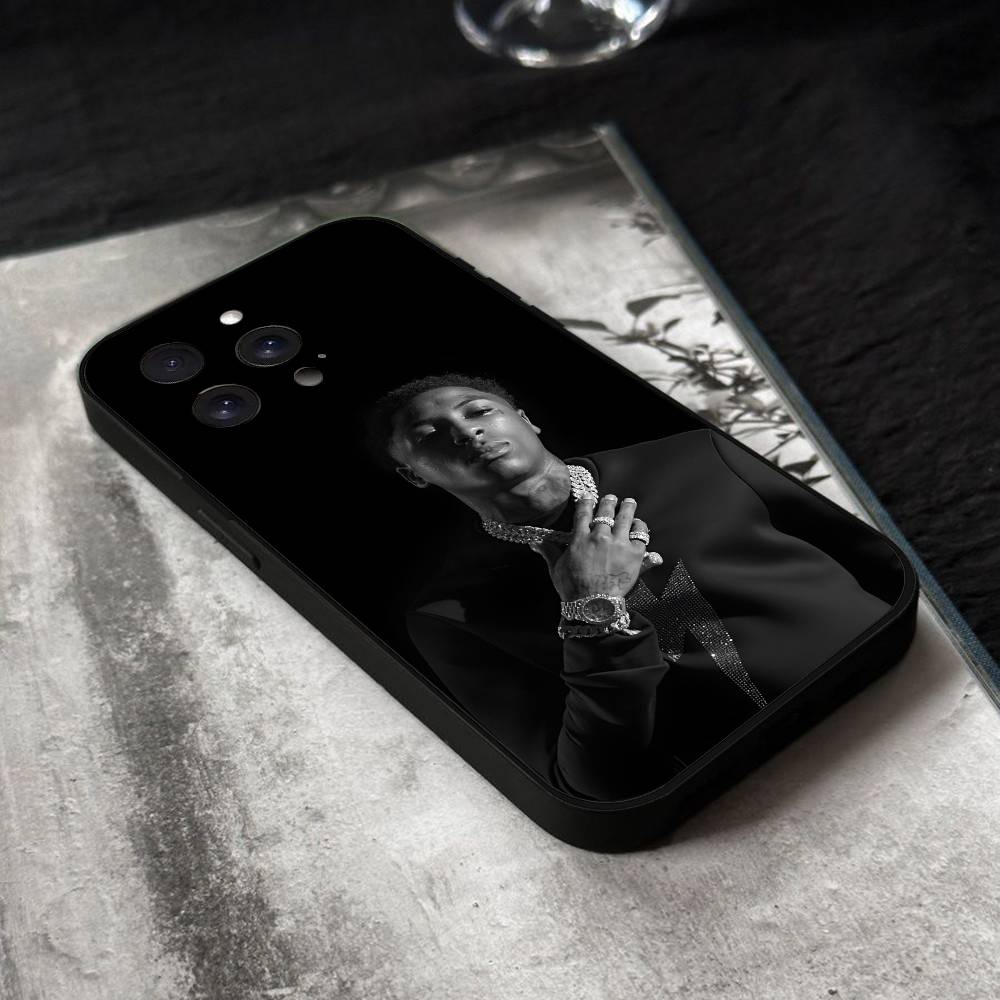 Чехол для телефона рэпера YoungBoy Never Broke Again Черный Силиконовый Мягкий Чехол Для IPhone 17 16 15 14 13 12 11 Air Pro Max Plus Горячая Распродажа