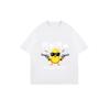 Oversized T Shirt Black Chick With Guns Pew Pew MadaFakas Print Casual Streetwear Fashion Unisex Top For Men Women Daily Wear Party Outfit