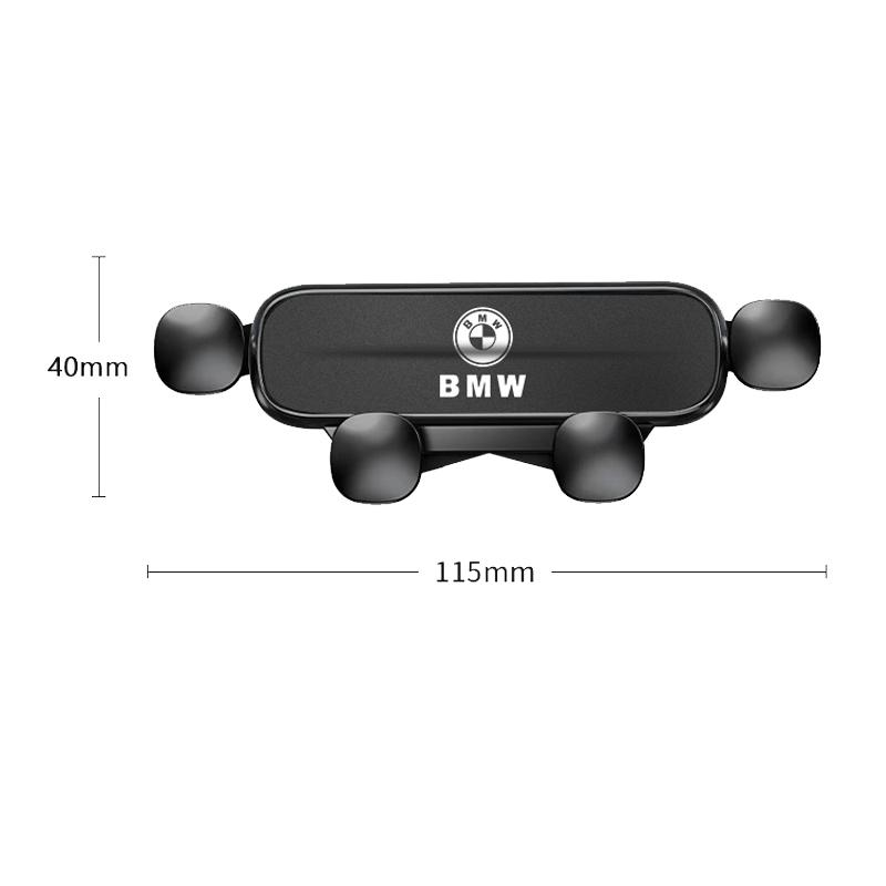 BABD1 Hot 2025 Car Air Outlet Gravity Phone Clip 360 ° Rotating Bracket For BMW i3 i4 E46 E90 E60 F30 F10 X1 X2 X3 X5 X4 X6 X7 G30 G2