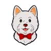 Cute Dog Enamel Pin Funny Puppy Metal Brooch for Women Dog