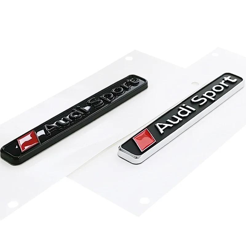 Car Decals Trunk Emblem Sticker Side Badge for hot A4L A6L SQ5 SQ7 S3 S4 S5 S6 S7 S8 A1 A3 A4 A5 A6 A7 SQ3 Logo Accessories