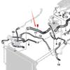 17128602603 High Quality Right Side Water Radiator Pipe Hose For BMW G30 G31 G32 G12 5 6 7 Series