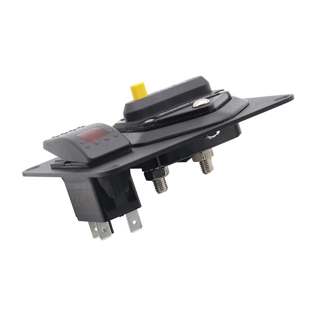 50A 100A 150A 200A 250A 300A Автоматический выключатель с кулисным переключателем для лодки, автоматический выключатель, предохранитель сброса для автомобиля 12/24 В