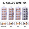 10 шт. сменный джойстик с эффектом Холла, 3D аналоговый датчик, модуль джойстика для большого пальца, запасная часть для контроллера переключателя PS5/PS4/Xbox