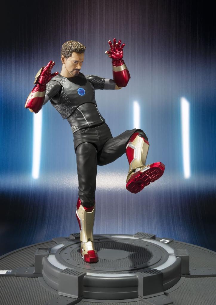 TAMASHII NATIONS Железный человек 3 Тони Старк 150 мм окрашенная подвижная фигурка SHFiguarts приблизительно. АБС и ПВХ