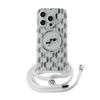 Karl Lagerfeld Iml Сумка через плечо с монограммой Голова Карла и Шупетт Magsafe - Чехол для iPhone 15 Pro Max (Прозрачный)