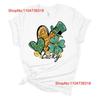 Lucky Vibes St Patricks Day Shirt Fun Unisex Pattys Theme Irish T With Vintage Slightly Graphic Streetwear Fashion