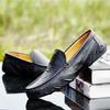 Plus Size Split Leather Shoes Men Loafers Comfortable Casual Shoes Men Flats Moccasins Men Footwear