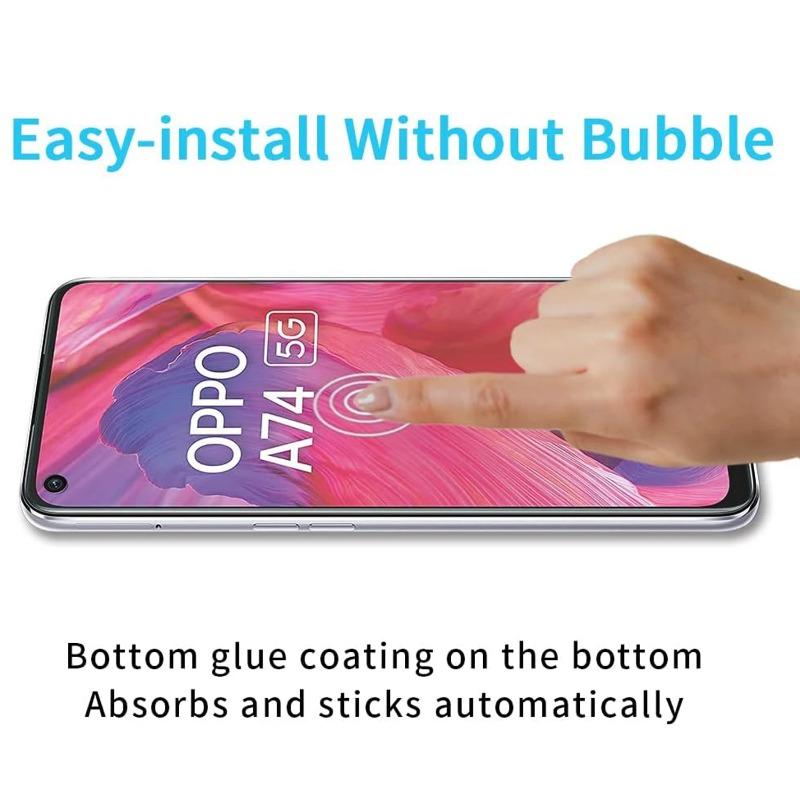 4 шт. защитное стекло для экрана OPPO A74 A74-5G закаленное стекло пленка
