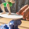 Dashboard Drift Ornament Motion Activated Surfing Muscle Man Car Ornament Fun Dashboard Decoration Auto Interior Accessory Gift for