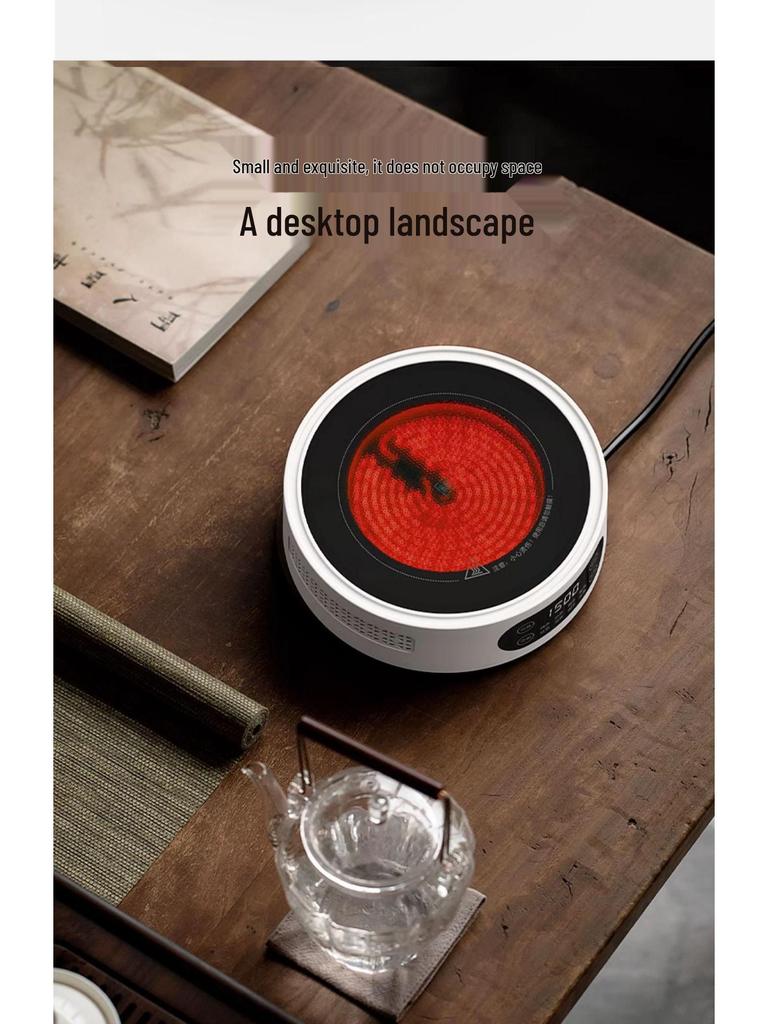 Mi Керамический 1500 Вт Мини Чайник и Индукционная Плита - Автоматический Подогрев, Компактный Дизайн для Дома