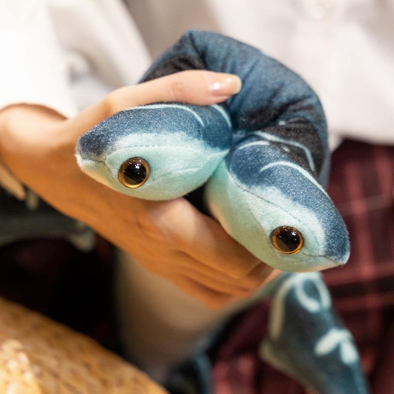 Мультяшная имитация Акула-молот кукла Детская плюшевая игрушка Рождественский подарок морская рыба акула подушка Мягкая игрушка