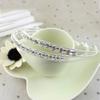 Women Lady Headband Crystal Hair Band Metal Shine Silver Color Jewelry Hair Accessories
