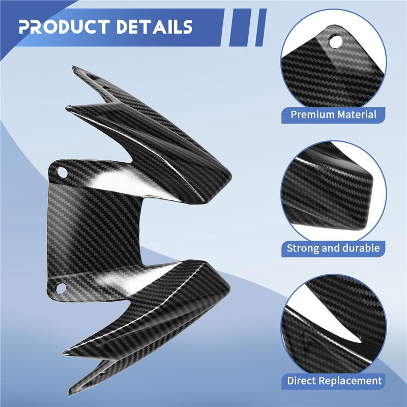 A28G-For Honda CB500 Hornet CB 500 2024 2025 Front Motorcycle Wing Spoiler Downforce Aerodynamic Fairing Winglets