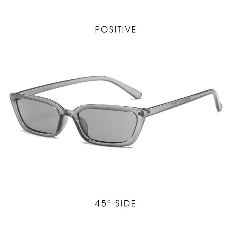 1 шт., женские летние прозрачные солнцезащитные очки ярких цветов, квадратные солнцезащитные очки большого размера