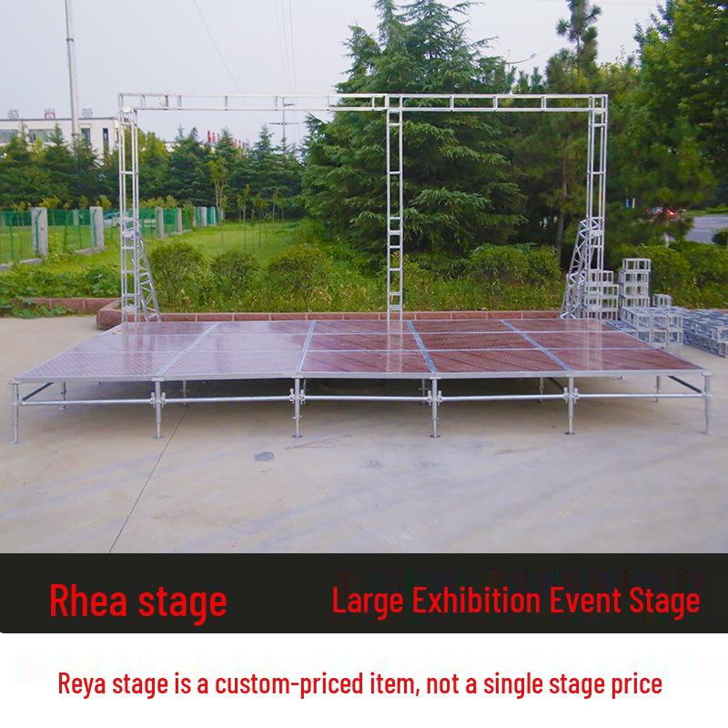 Foldable Wedding Tabletop Stage Truss with Quick-Install, Stainless Steel