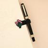 Spring Metal Clip Flower Bookmark Elegant Hand Account Stationery Clip New Metal Pen Clip  Notebook