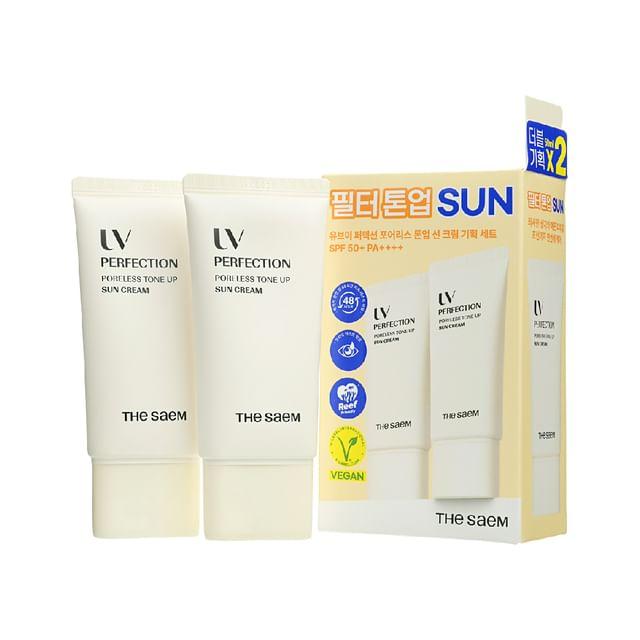 The Saem UV Perfection Безупречный Тон-Ап Солнцезащитный Крем Специальный Набор
