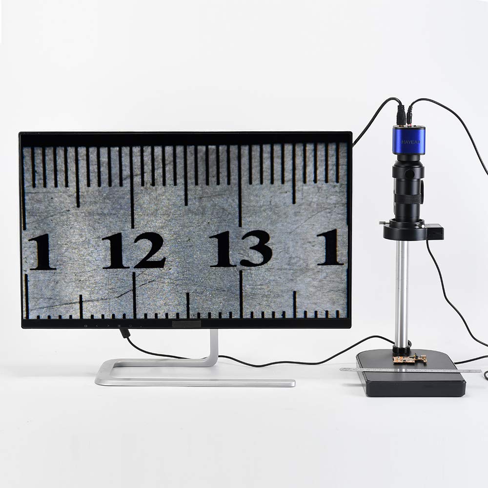 Монокулярный оптический зум-объектив HAYEAR с непрерывным зумом, поддерживает большое рабочее расстояние и широкое поле зрения. (Объектив 100X)