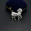 Zodiac Sheep Sheep Brooch Animal Animal Pins Fashion Rhinestone Lapel Pin  New Year's Party