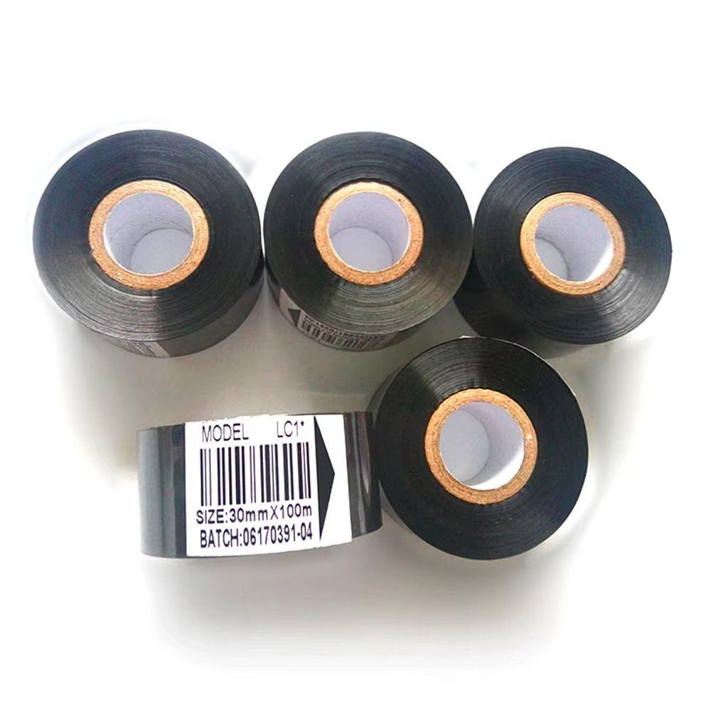 1Roll 25/30/35mm Printer Tape For HP-241 241B 241S TJ-08 DY-8 DY-6