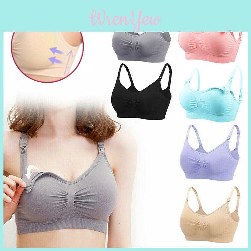 Seamless Maternity Nursing Bra Ultra-smooth And Soft Wirefree Breastfeeding Lingerie For Comfort