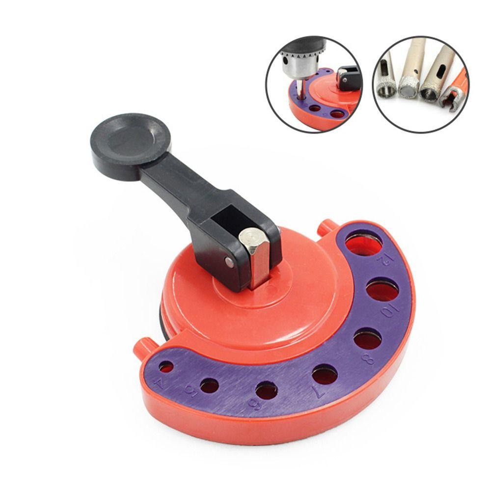 Construction Tool Drill Bit Glass Openings Locator Drill Guide Tile Glass Hole  Locator Tile Sucker