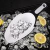 Wear-Resistant Ice Cube Shovel Plastic Tea shovel Multifunctional Flour Rice Scoop  Kitchen