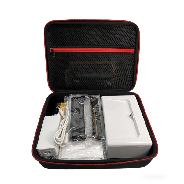Готовый к подарку дорожный чехол для док-станции Premium Photo Printers. Особенности: нескользящая ручка и карманы для аккуратной организации.