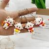 Милый Разноцветный Козел Силиконовый Брелок Мягкий Устойчивый к Царапинам Прочный Коллекционный Подарок для Детей Любителей Животных Украшение для Сумки