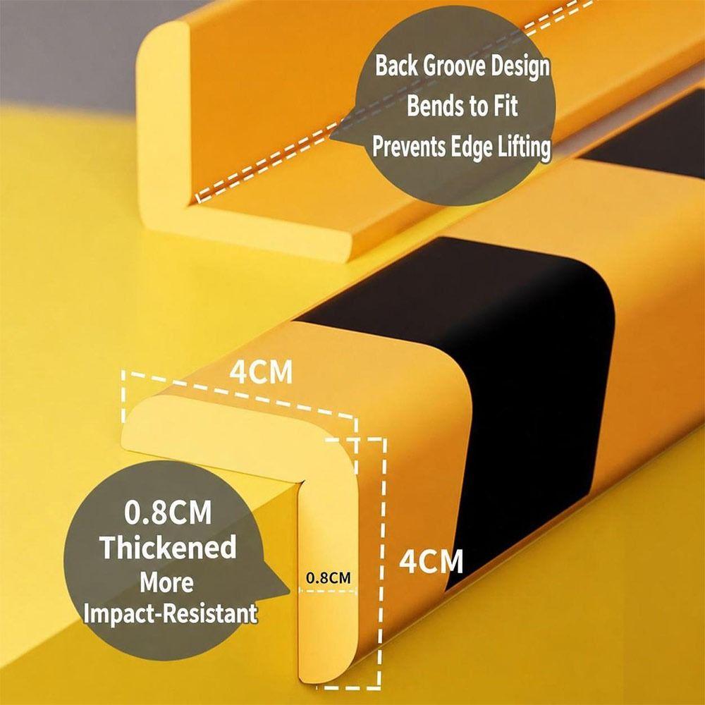 Anti-collision Garage Wall Guard Self-adhesive Wall Corner Protector Foam Bumper Parking Safety