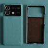 For POCO F8 Ultra Case Business Genuine Leather Cover For Poco F7Pro POCO X6 M5 M6Pro X4Pro F2Pro Back Coque Shockproof Fundas