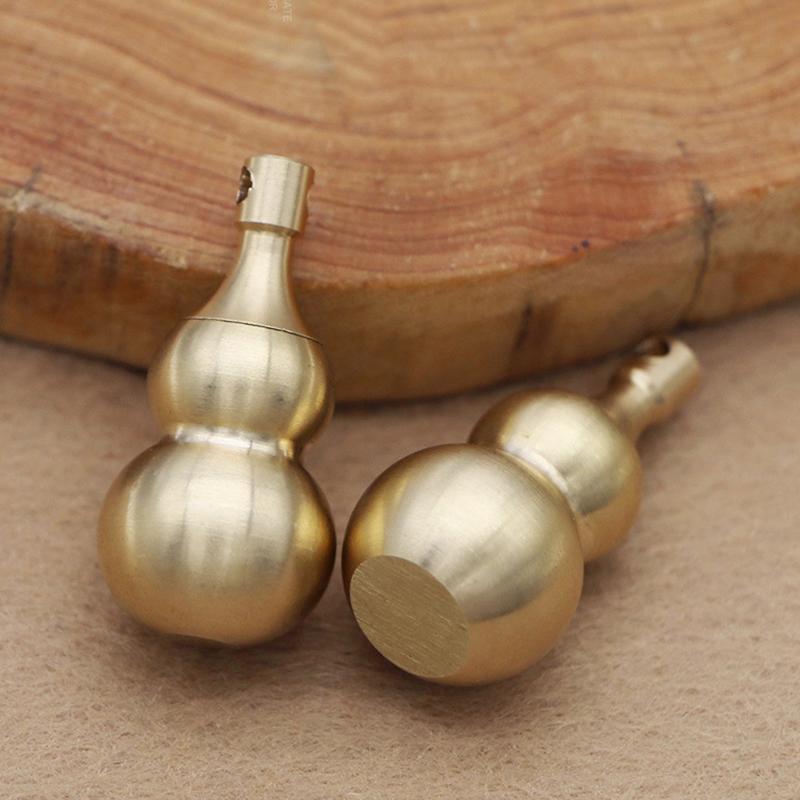 Китайский натуральный фэн-шуй латунная тыква буддийский удачи домашний орнамент декор