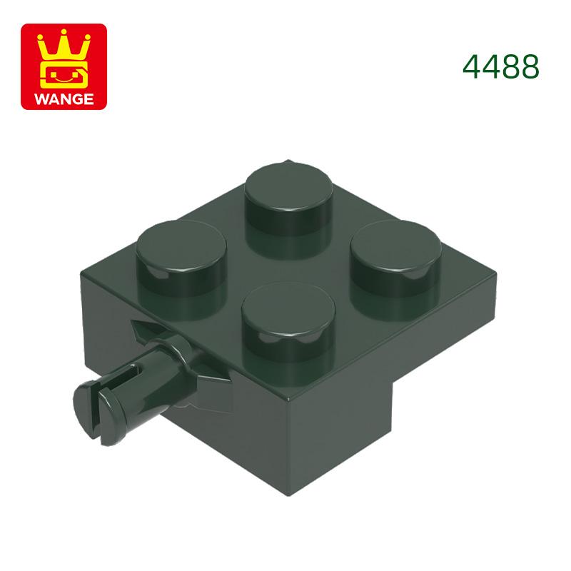 104 шт./лот 4488 Колесный Болт Строительные Блоки Основание Moc Совместимые со всеми Брендами Кирпичиков Детские Игрушки Подарочная Коробка