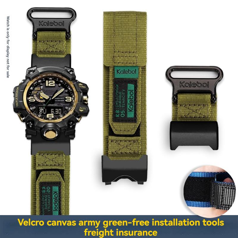 Для Casio G-SHOCK mudmaster GWG-1000/GB серии спортивный альпинизм нейлоновый холщовый ремешок для часов мужской аксессуар браслет