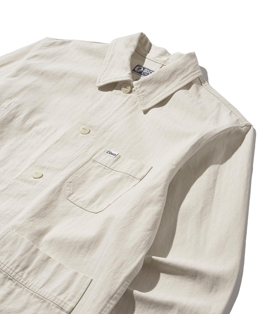 Рабочая куртка Discus Athletic French Work Jacket, цвет экрю