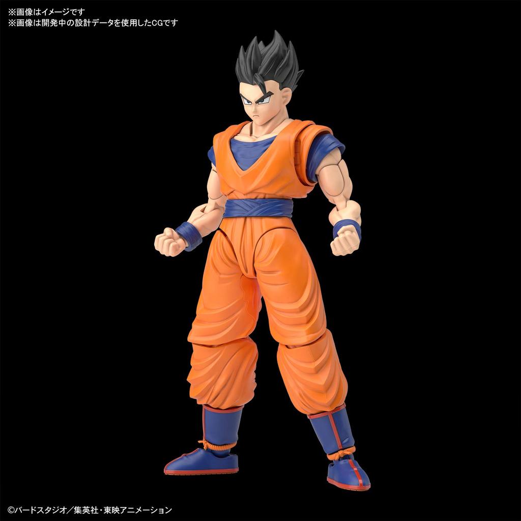 Стандартный пластиковый набор для сборки Dragon Ball Z Ultimate Gohan Figure-rise, предварительно окрашенный, BAS5060440
