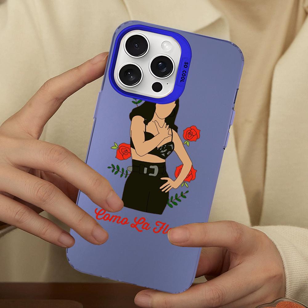 Selena Quintanilla Top Latin Artist 90s Phone Case For IPhone 16 15 14 13 12 11 Pro Max XR XSMAX Matte Shockproof Back Cover