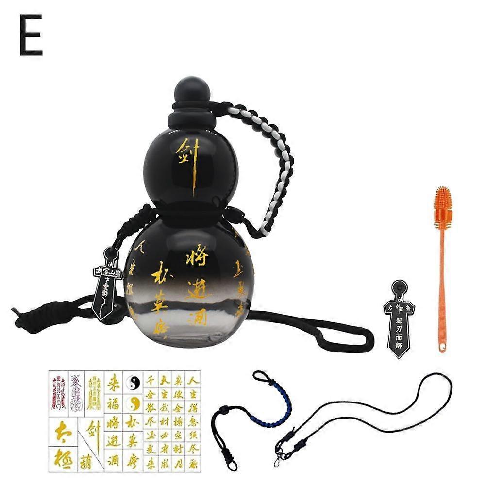 Crazyview Blackwukong Gourd Shape Sports Kettle Peripheral Pendant Enjoy Same Gourd Cup Wine 800ml Water Internet Y4g6 Celebrity