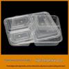 Disposable 3-Compartment Meal Prep Containers