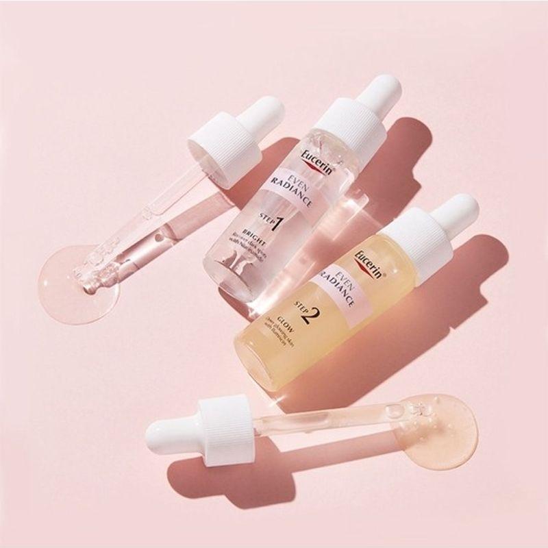 Eucerin Двойной ампульный набор «Сияние» Ампула 2 мл x 3 + Серебряная треугольная коробка
