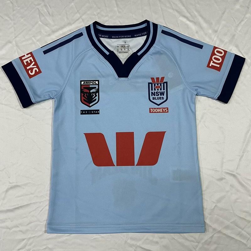 Kids Rugby Jersey Uniform Set Team Sports Training Casual Wear Breathable Synthetic Fabric Multiple Colors