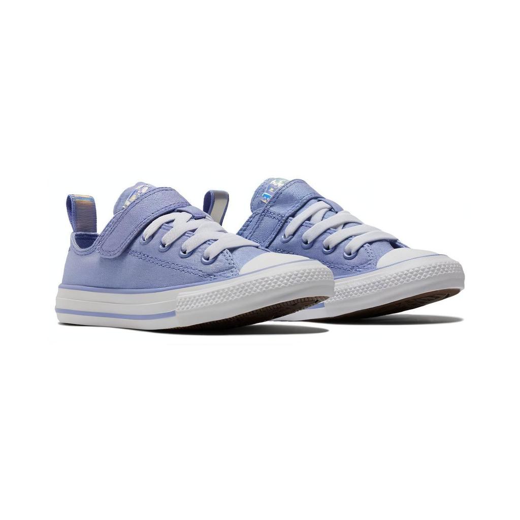 Converse All Star 1V Низкие детские парусиновые кеды Синие детские кроссовки A03589C