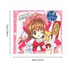 Кавайная Аниме Cardcaptor Sakura Гобелен Украшение комнаты Домашнее украшение Декоративные аксессуары для гобеленов Милое украшение для комнаты