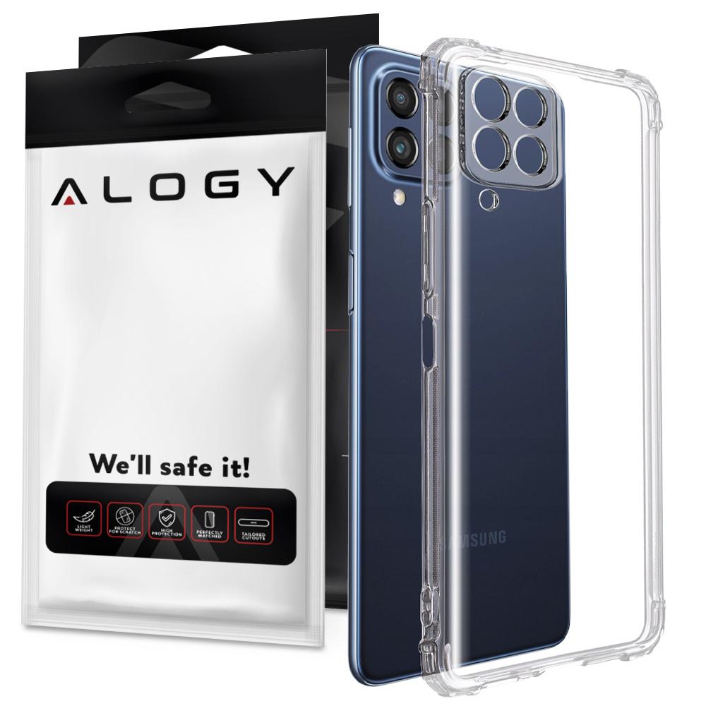 Alogy Shockproof Armor Case for Samsung Galaxy M53 5G Transparent