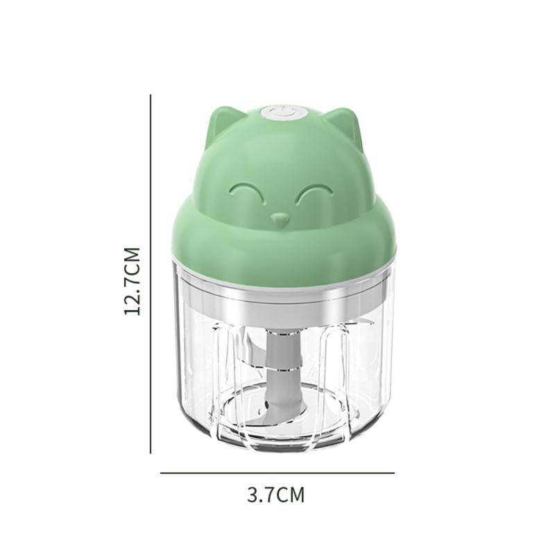 Мини-электрический пресс для чеснока, 250 мл, портативная беспроводная шлифовальная машина, измельчитель еды